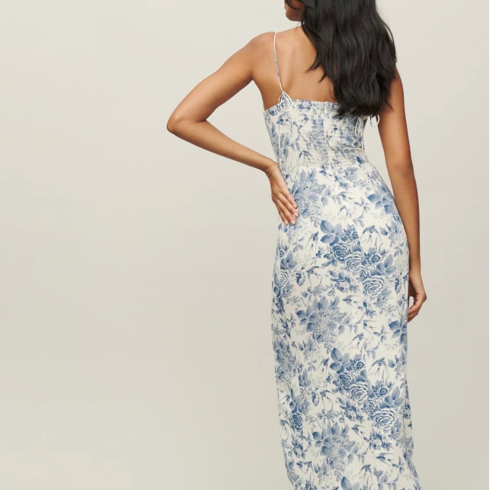 Reformation Kourtney Dress - Pompadour - Picture 8 of 9